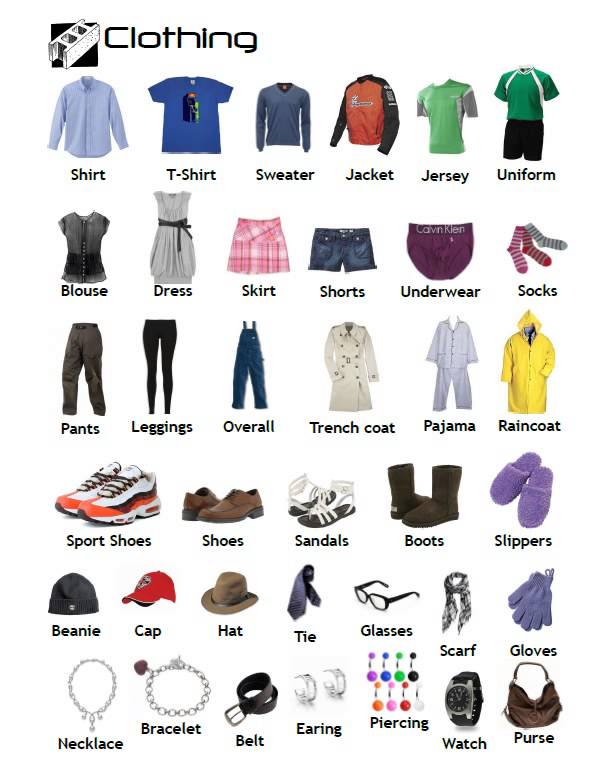 clothes\ | English For Life