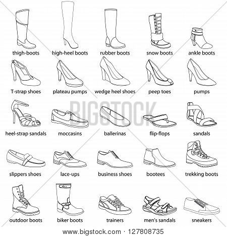 shoes names | English For Life