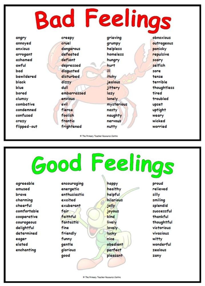 Good Bad Feelings English For Life