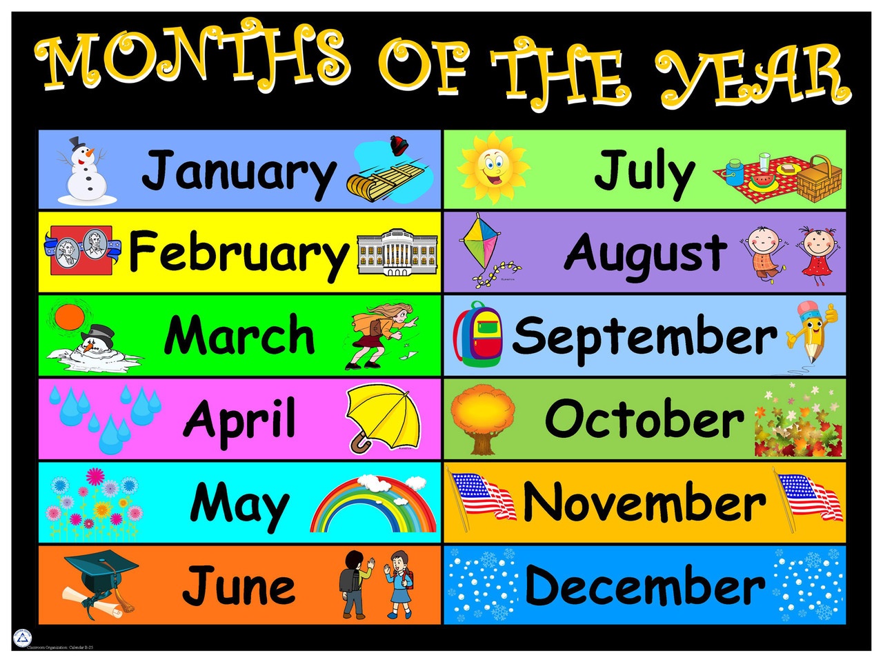 Месяца на английском видео. Month для детей. Месяцы на английском языке для детей. Months of the year. Месяца на англ для детей.