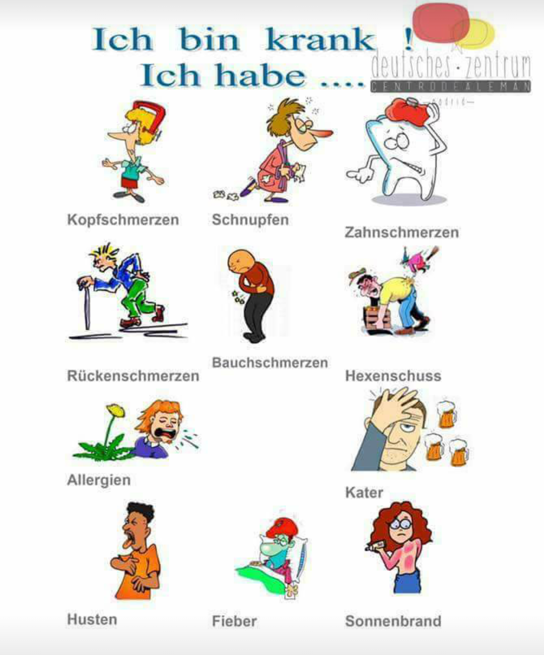 Немецкий язык жить. Занятия на немецком языке. Уроки на немецком языке. Болезни на немецком языке. Лексика немецкого языка.